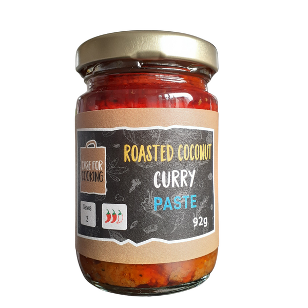 mini jar of Roasted Coconut Curry Paste from Case for Cooking 